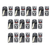 2007 - 2014 Acura Remote Flip Key Shell 4 Buttons (10 Pack)