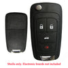 2010 - 2021 Buick Chevrolet GMC Remote Flip Key Shell