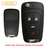 2010 - 2021 Buick Chevrolet GMC Remote Flip Key Shell