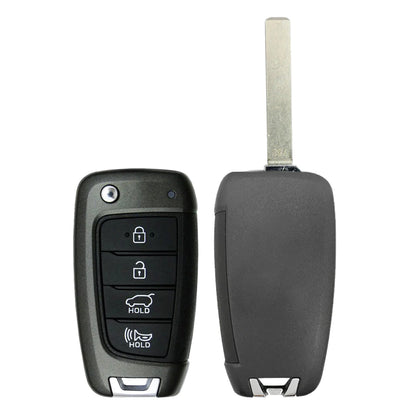 2017 - 2021 Hyundai Remote Flip Key Shell 4 Buttons