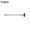 First Choice - 369036-CL Concealed Vertical Rod Exit Device - 36"- Narrow Stile Application - Exit Only - No Trim - Satin Aluminum Clear Anodized - Grade 1