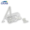 GAAB R403-00 Door Closer Heavy Duty Adjustable Arm Plastic Cover Satin Stainless Fire Rated - Grade 1