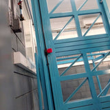 GAAB G242-BLK-Z Emergency Touch Push Pad Exit Device Single Doors - Black & Black