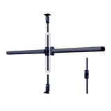 GAAB A092F-01-BLK Vertical Rod for T300 and T290 series - Black