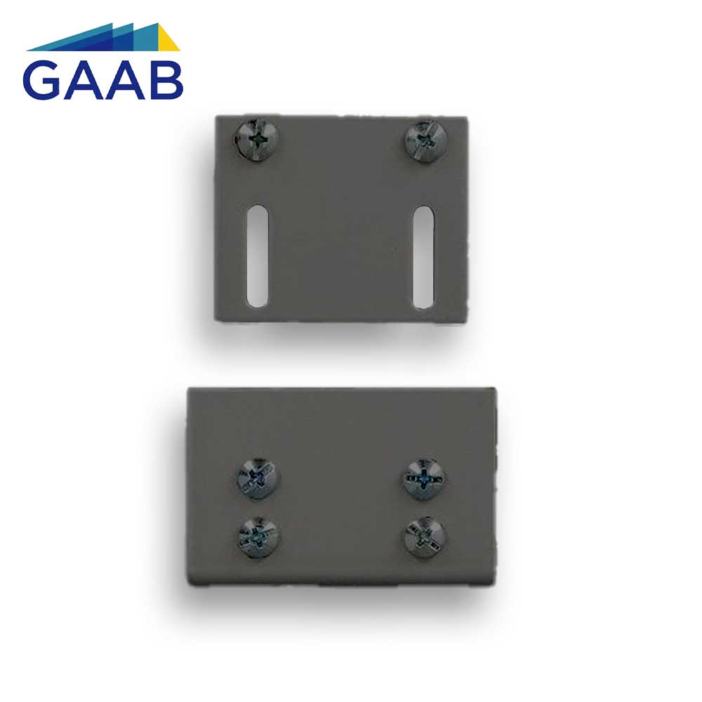 GAAB G176-BLK Mounting Receiver For Rim Exit Devices - Black