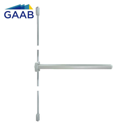 GAAB T393-04 Vertical Rod Exit Device UL 305 3 Point Latch Modular and Reversible Up to 48