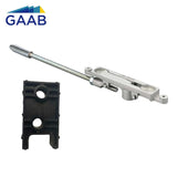 GAAB G511-WHT-OEM Flash Bolt Manual Lock For Hinged Doors & Sliding Doors - White
