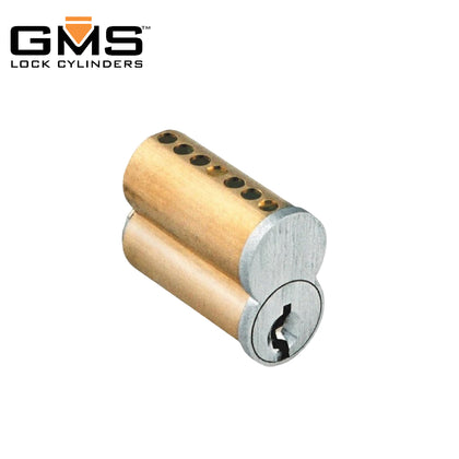 GMS - SFIC- Small Format Interchangeable Core - 7 Pin - Uncombinated (No Pins) - Keyway (Best G) - Satin Chrome
