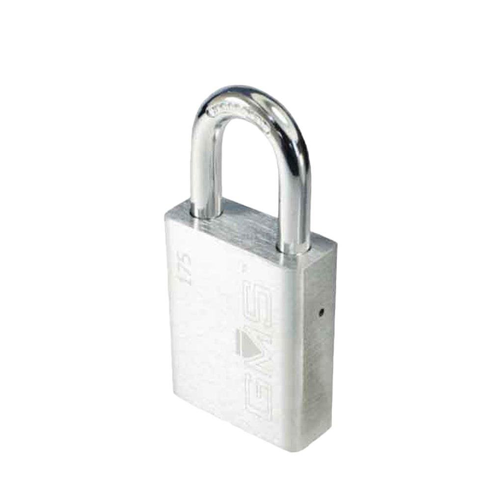 GMS ICP200 - IC Padlock - SFIC Core - 2 Body  - 4 Shackle Length - US26D - Satin Chrome