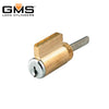 GMS KIK Cylinder w/ Multi-Tailpiece - 5-Pin - US26D - Satin Chrome - KW - (Kwikset)