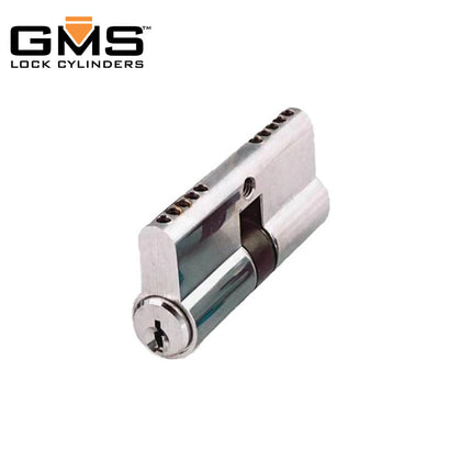 GMS Profile Cylinder - Double Sided - SC1 - US26D - Satin Chrome - Keyed Different