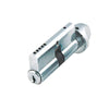 GMS Profile Cylinder - Thumb-turn w/ Keyed Cylinder - 5-pin - US26D - Satin Chrome