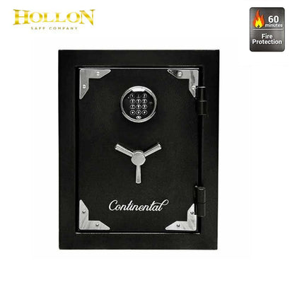 Hollon C-6E UL Listed 1 Hour Fire Resistance Continental Series Electronic Keypad Lock Home Safe - (Discontinue)