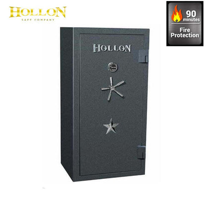 Hollon RG-22C Dial Combination Lock Republic Gun Safe 22 Long Gun Capacity (Charcoal)