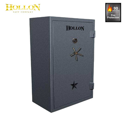 Hollon RG-39C Republic Series 1 Hour Fireproof Gun Safe Dial Combination Lock (Charcoal)