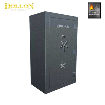 Hollon RG-42C Dial Combination Lock Republic Gun Safe 42 Long Gun Capacity (Charcoal)