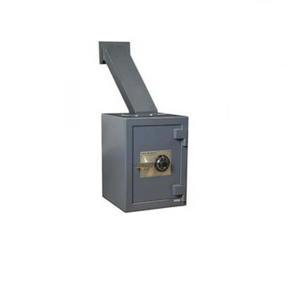 Hollon TTW-2015C Company Depository Safe with Rear Wall Depository Chute - Dial Combination Lock