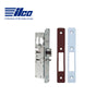ILCO - 451 Deadlatch Mortise Lock - 1 1/8" Backset - RH - Flat Faceplates - Clear/Dark Bronze Faceplates