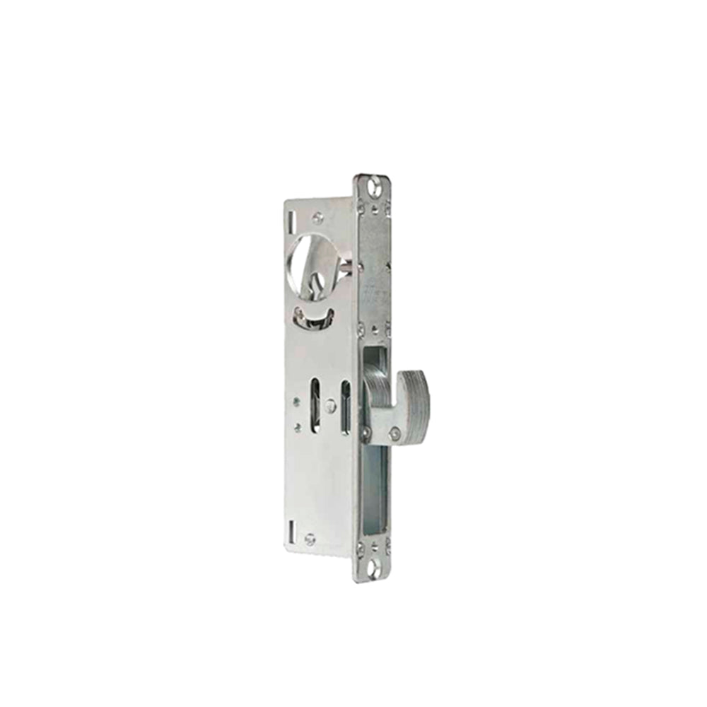 ILCO - Deadbolt Mortise Lock - Hookbolt - 1-1/8" Backset - 628/313 - Clear/Dark Bronze Faceplates - Grade 1
