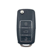 KEYDIY - VW Style - 3 Buttons Universal Key Fob - Black (B01-3-BLACK)
