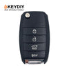 KEYDIY - Kia Style - 4 Buttons Universal Key Fob - Black (B19-3-1)