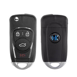 KEYDIY Remote Flip Key Blank GM Style 3+1 B (B22-4)