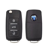 KEYDIY Remote Flip Key - VW Style W/transponder PCF7947 3B (NB08-3)