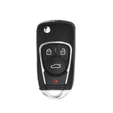 KEYDIY Remote Flip Key - GM Style W/transponder PCF7947 3+1 B (NB22-4)