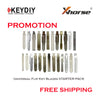 Keydiy Xhorse Universal Remotes Flip Key Blades Sarter Pack
