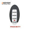 KEYDIY Nissan Infiniti Style 4 Buttons Universal Smart Key  (ZB03-4)