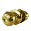 Passage Knobset Entry Lock Polished Brass KEL01-PB-PS