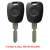 Mercedes Benz Key Shell / 4 Track (2 Pack)