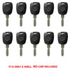 Mercedes Benz Key Shell / 4 Track (10 Pack)