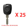 Mercedes Benz Key Shell / 4 Track (25 Pack)