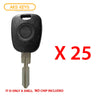 Mercedes Benz Key Shell / 4 Track (25 Pack)