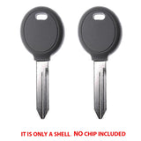 1998 - 2014 Chrysler Dodge Jeep Transponder Key Shell - Y159 (2 Pack)