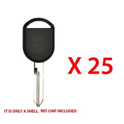 2000 - 2013 Ford Key Shell - H75 (25 Pack)