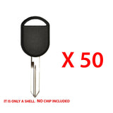 2000 - 2013 Ford Key Shell - H75 (50 Pack)