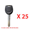 2000 - 2007 Mitsubishi Key Shell / MIT6 (25 Pack)