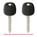 1998 - 2014 Toyota Key Shell - TR47 (2 Pack)