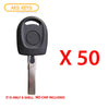 2000 - 2010 VW Key Shell (50 Pack)