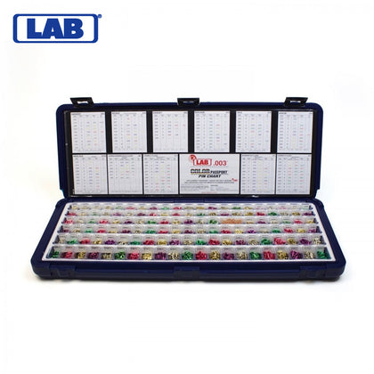 LAB - LDKU3 - .003 - DUR-X Semi Pro - Universal Rekeying Pin Kit