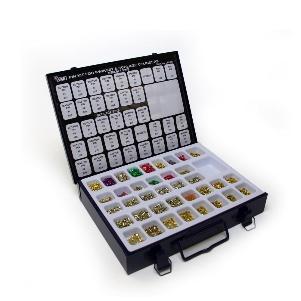 LAB - LSK2N1 - Schlage / Kwikset - Pro Rekeying Pin Kit – Locksmith Keyless