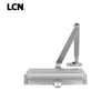 LCN - 1261-RW/PA-AL - Hydraulic Door Closer - Regular Arm - Adjustable Spring Size 1-5 - Plastic Cover - Aluminum (Grade 1)