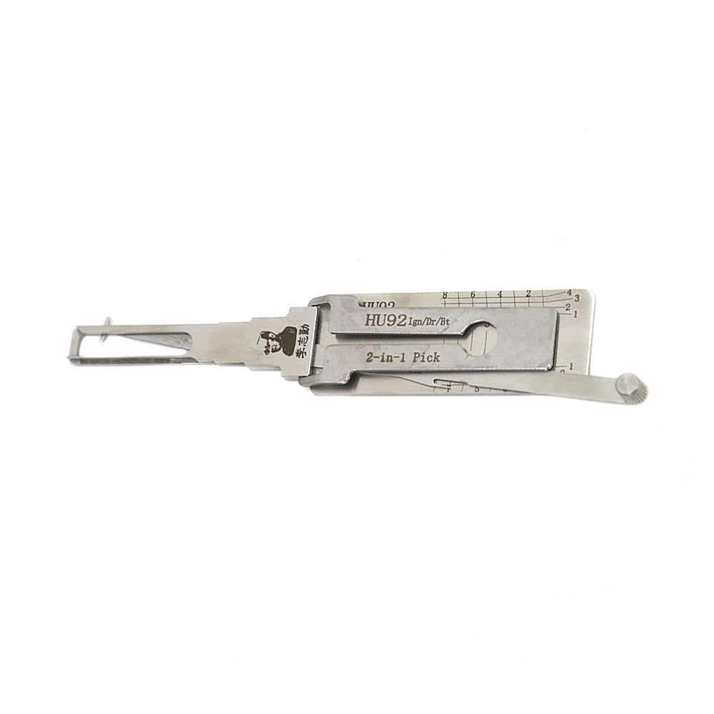 Original Lishi HU92 (Single Lifter) 2in1 Decoder and Pick for MINI