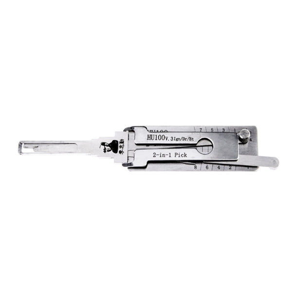 Loboo Idea LISHI HU100 V.3 2-in-1 Auto Pick & Decoder – Slotenmaker Gereedschap Voor Opel, Cadillac, Buick, Chevrolet & Meer