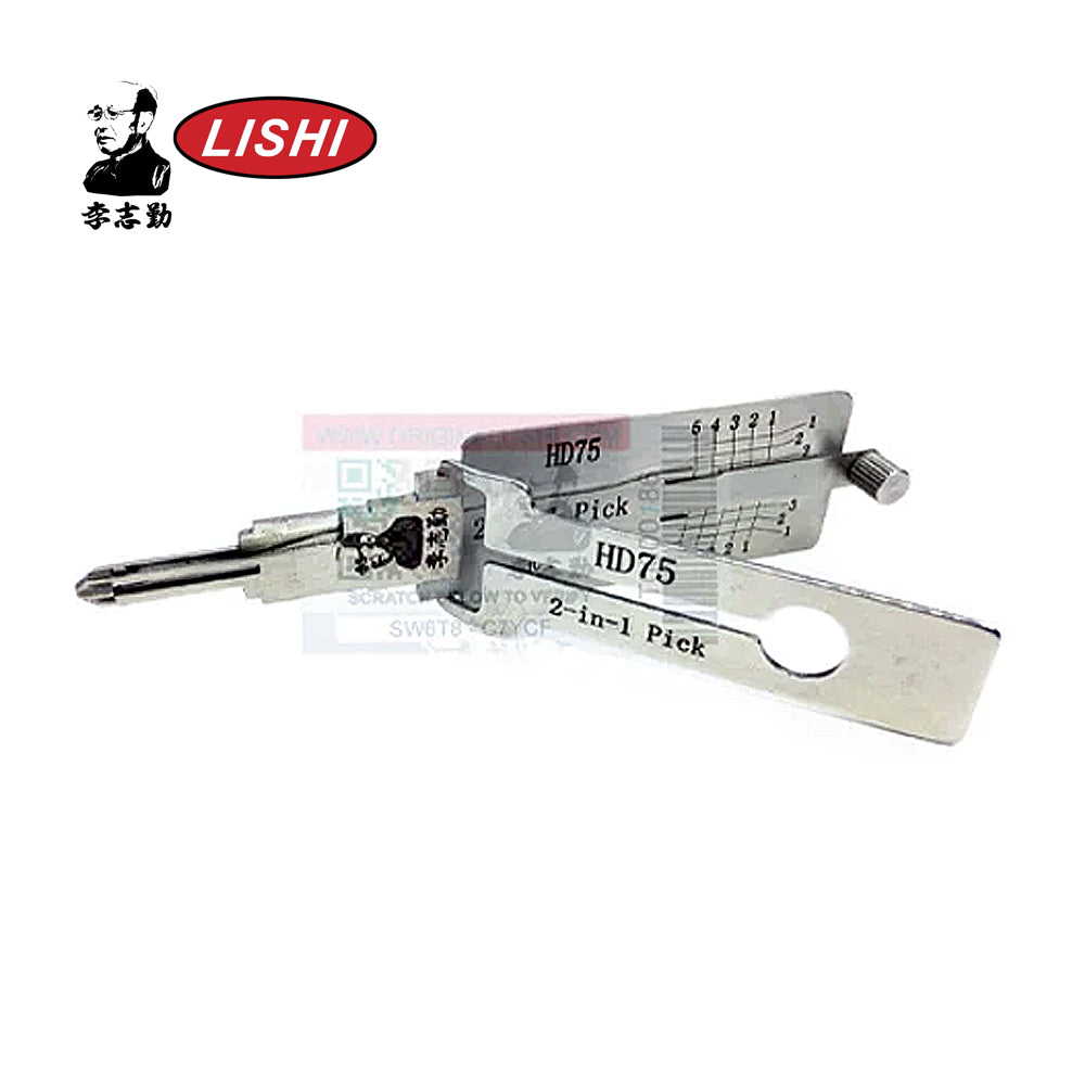 non jag　hikisannnanoda Original Lishi Honda Motorcycles Anti Glare 2-in-1 Pick & Decoder