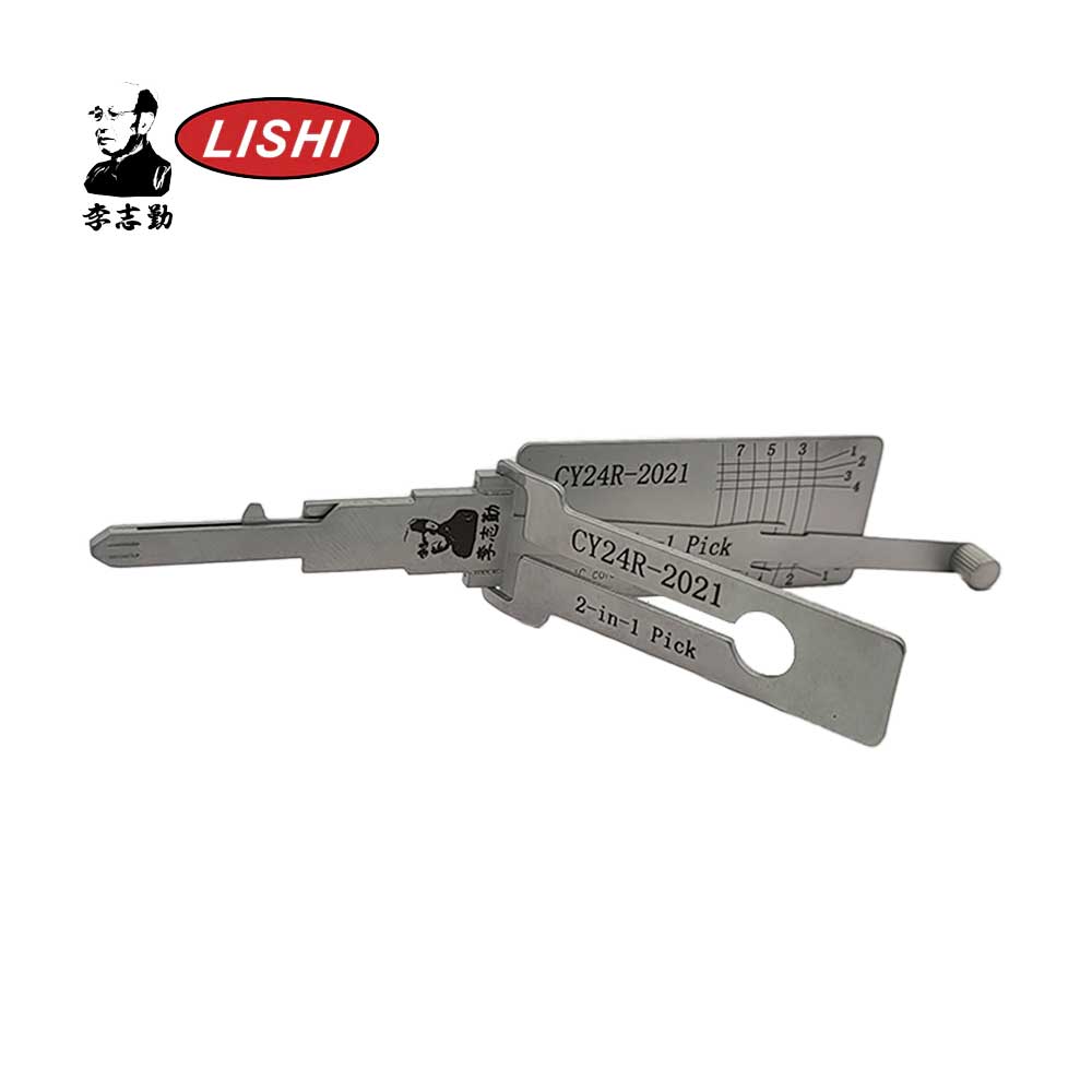 Original Lishi CY24R-2021 Anti-Glare 2-in-1 Pick & Decoder for