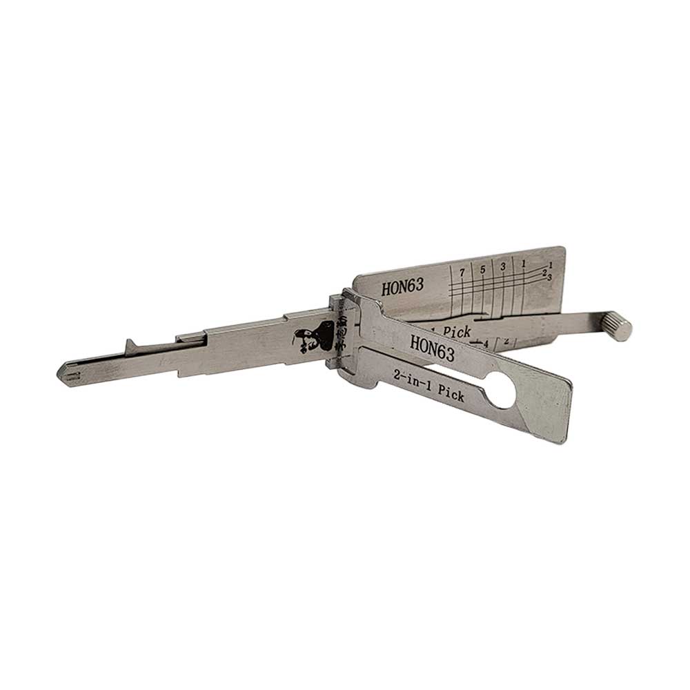 Original Lishi HON63 Anti Glare 2-in-1 Pick & Decoder for Honda