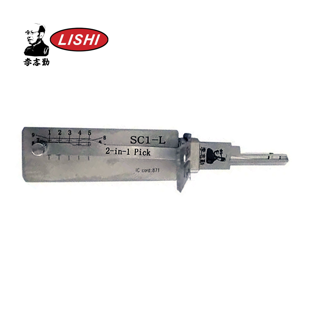 Original Lishi 5Pin Schlage Anti Glare 2-in-1 Pick & Decoder
